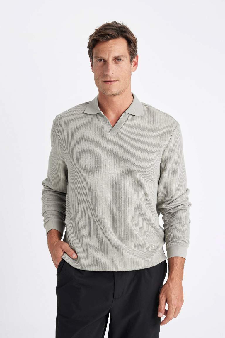 Regular Fit Long Sleeve Sweatshirt