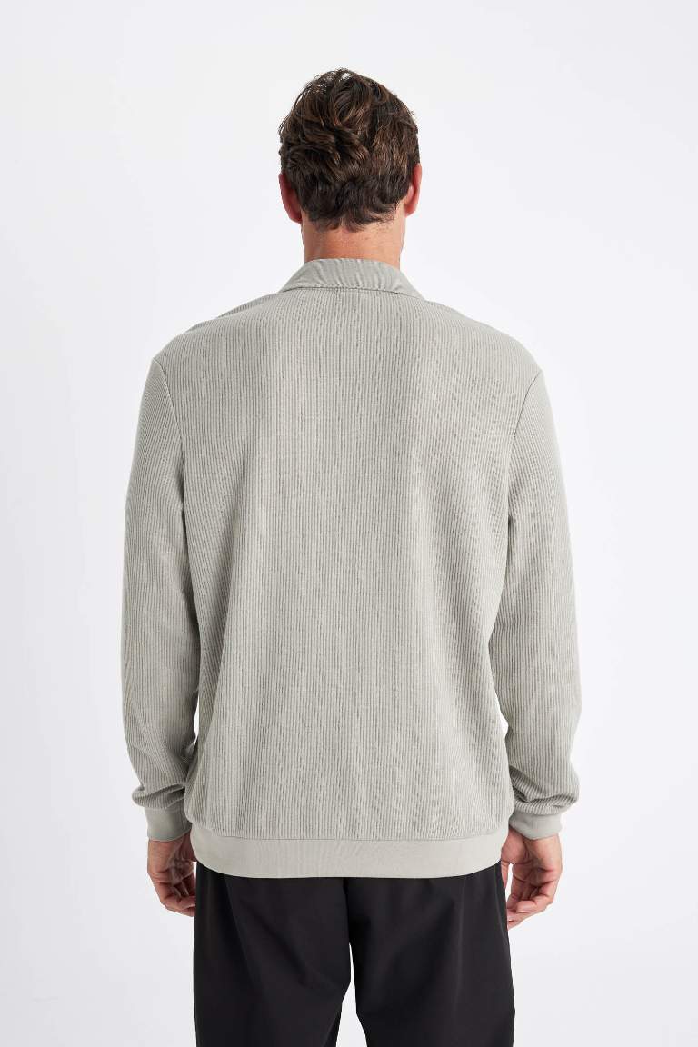 Regular Fit Long Sleeve Sweatshirt