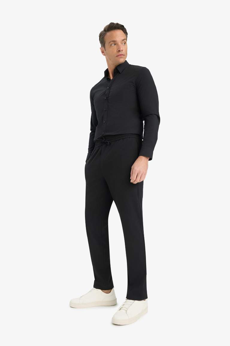 Jogger Fit Düz Paça Her Yöne Esneyen Pantolon