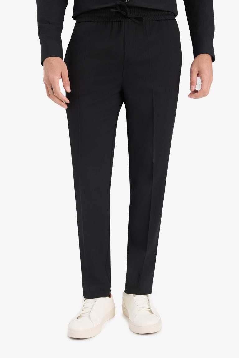 Jogger Fit Düz Paça Her Yöne Esneyen Pantolon