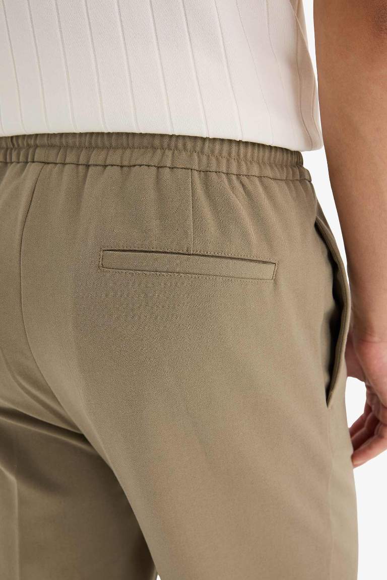 Jogger Fit Düz Paça Her Yöne Esneyen Pantolon
