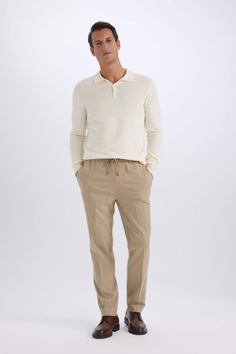 jogger Regular Hem Trousers