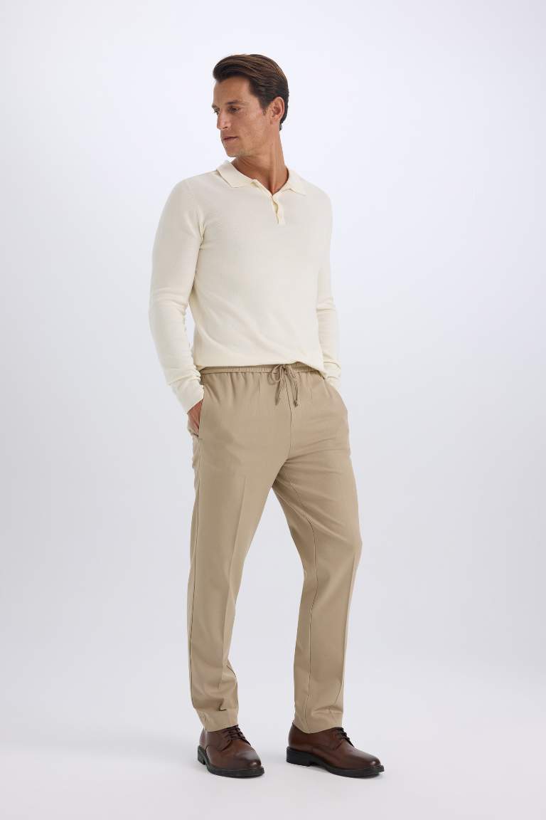 jogger Regular Hem Trousers