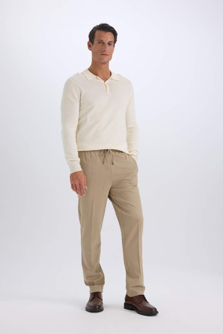 jogger Regular Hem Trousers