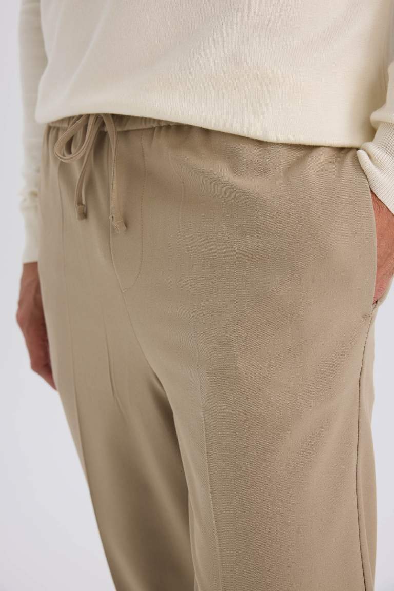 jogger Regular Hem Trousers