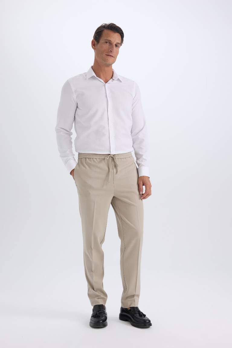 jogger Regular Hem Trousers