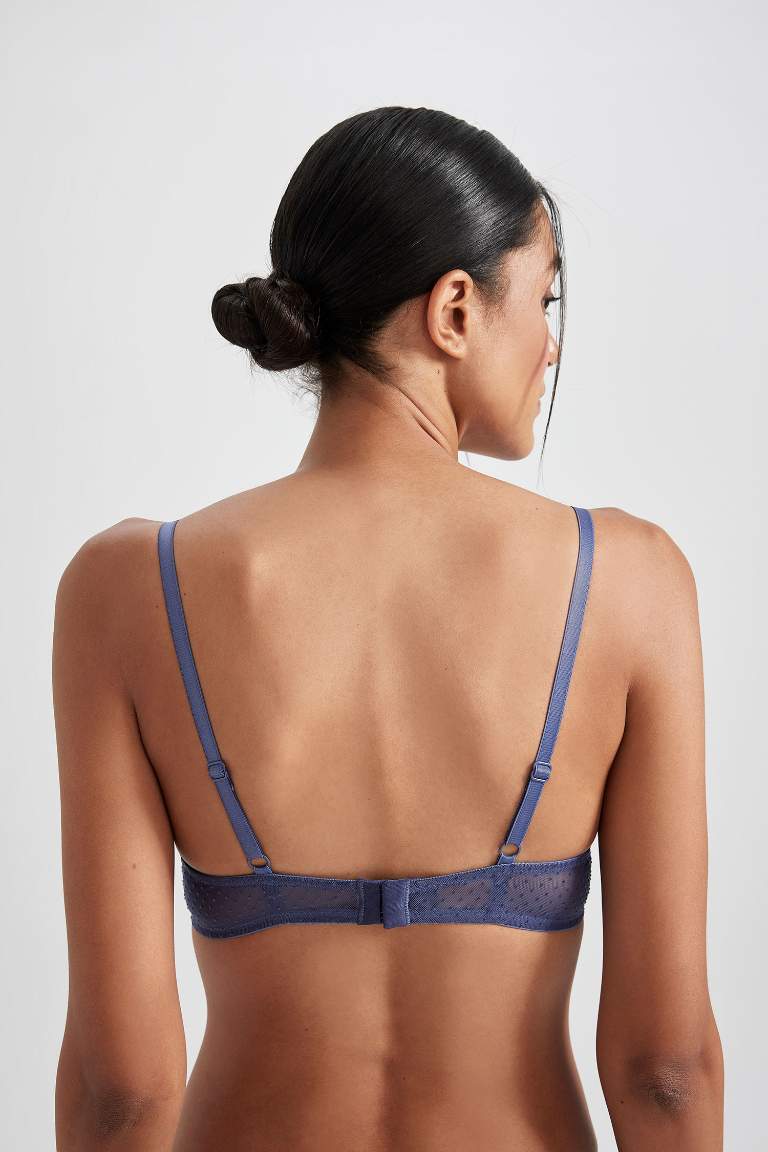 Fall in Love Dantelli Dolgulu Push Up Balenli Bra