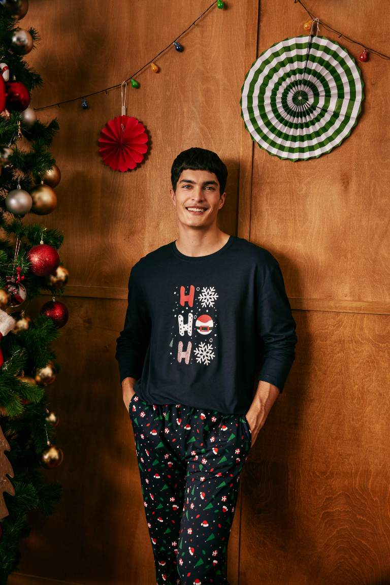 Regular Fit Uzun Kollu Pijama Takımı