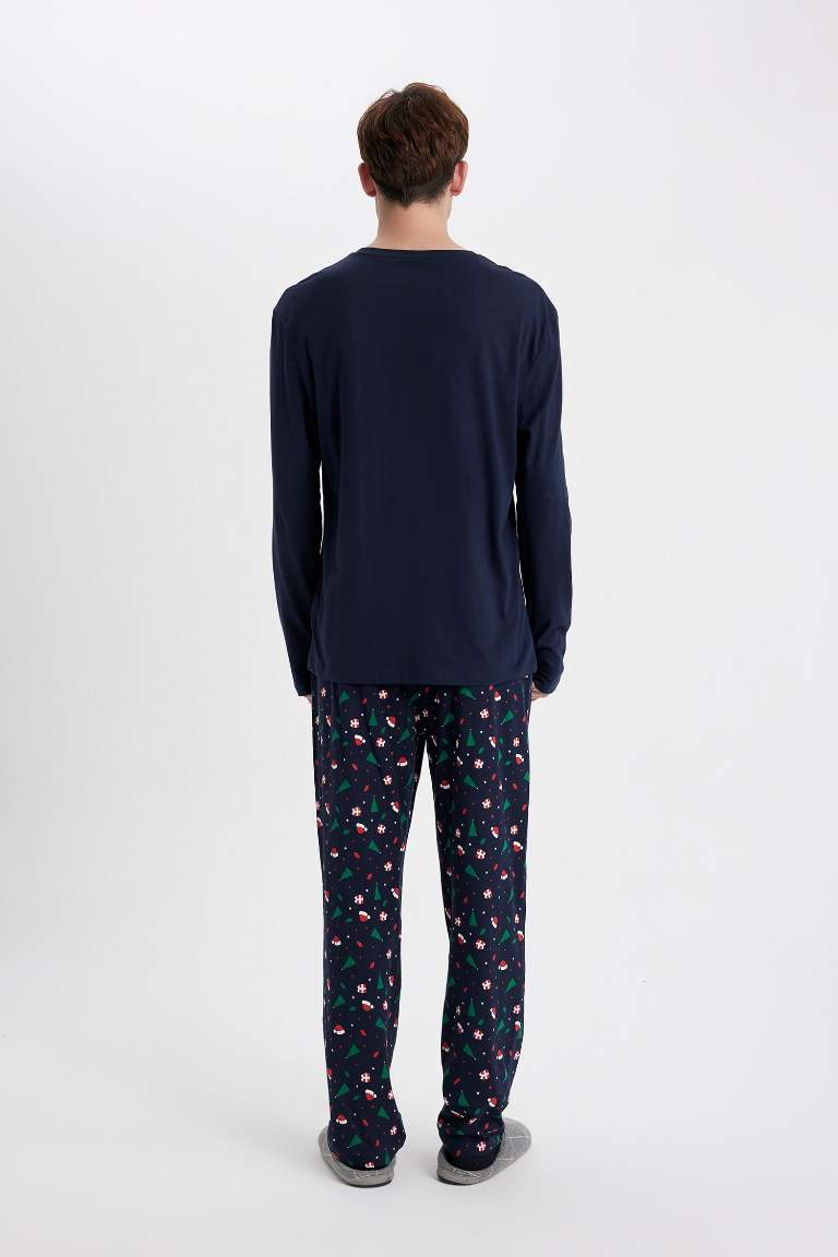 Regular Fit Uzun Kollu Pijama Takımı