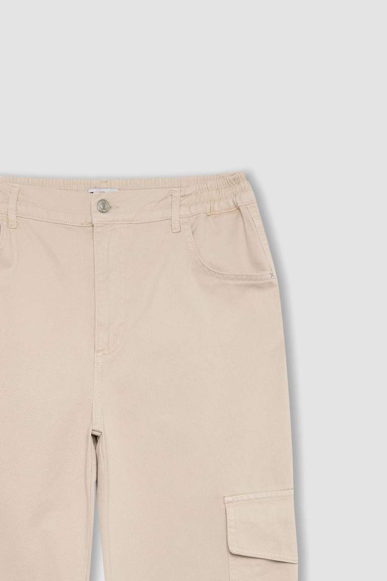 Cargo Jogger Gabardine Trousers