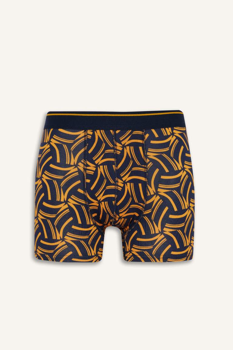 Regular Fit Baskılı 3'lü Boxer