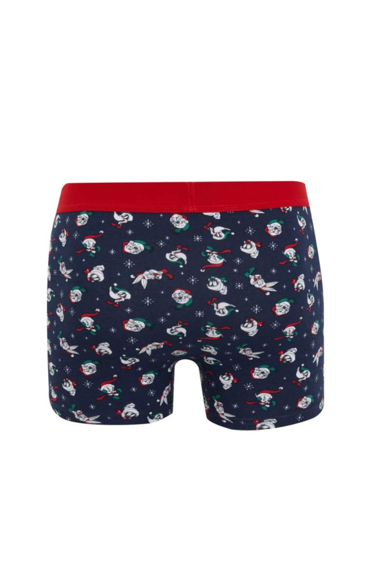Yılbaşı Temalı Looney Tunes Regular Fit Boxer