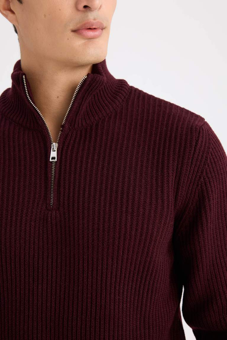 Standard Fit Turtleneck Knitwear Pullover