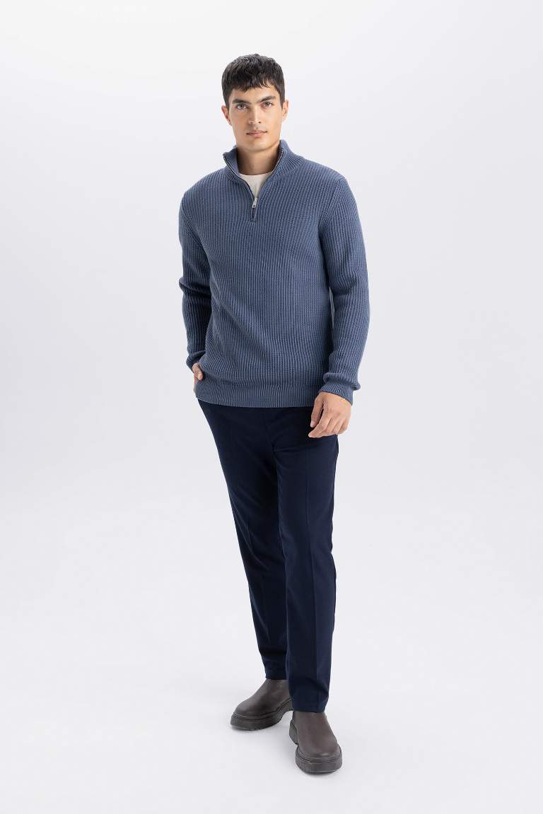 Standard Fit Turtleneck Knitwear Pullover