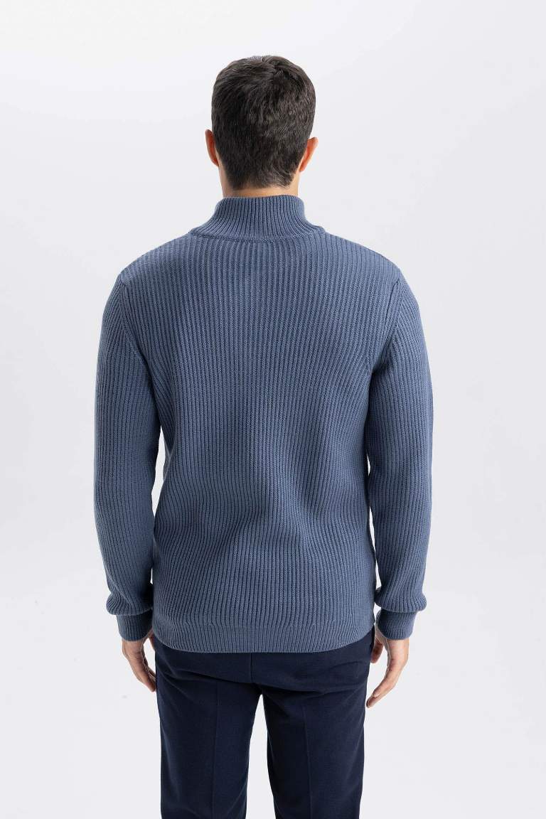 Standard Fit Turtleneck Knitwear Pullover