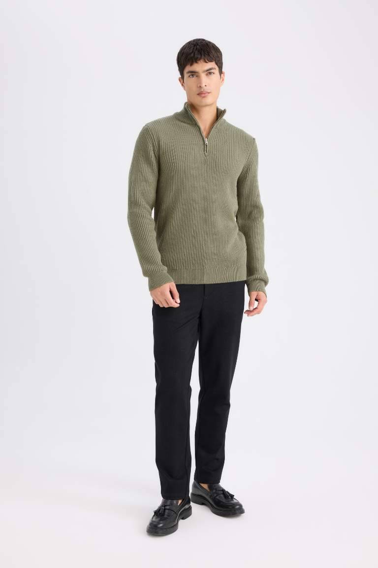 Standard Fit Turtleneck Knitwear Pullover