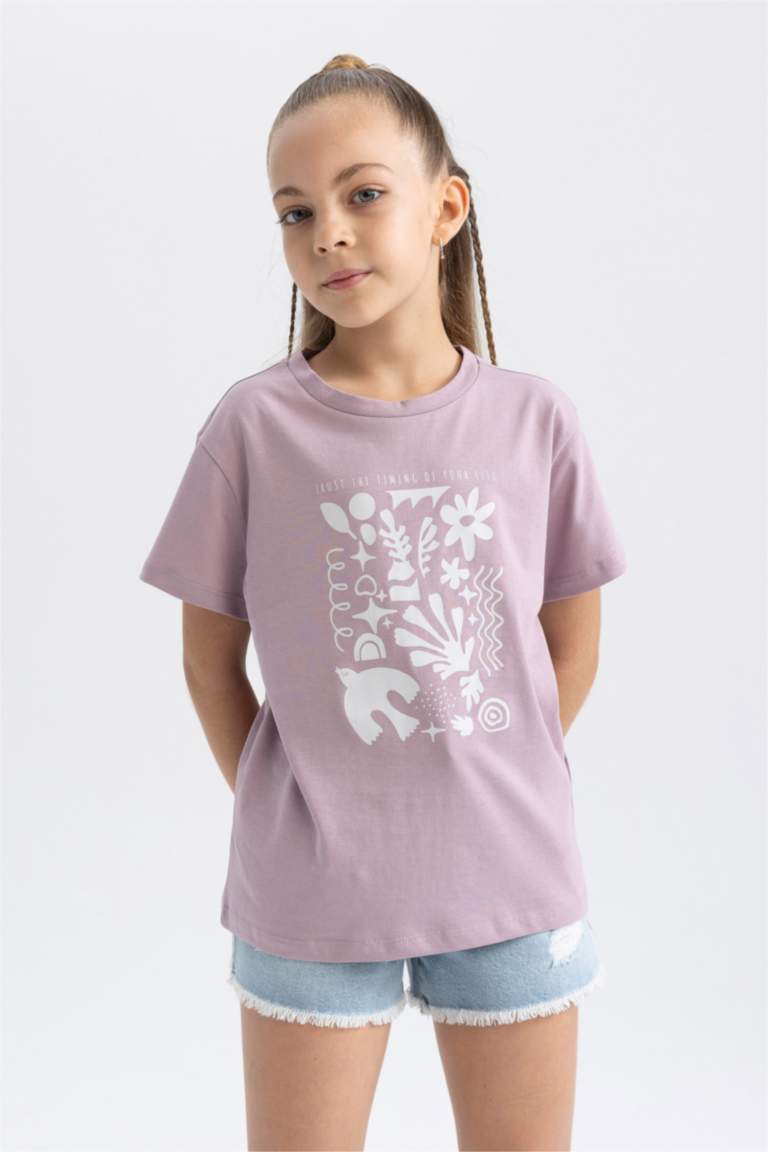 Қыздарға қысқа жеңді Қысқа жеңді футболка