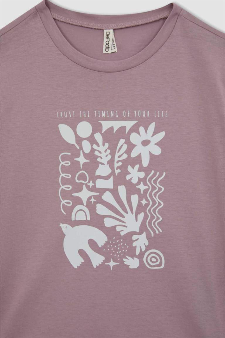 Қыздарға қысқа жеңді Қысқа жеңді футболка