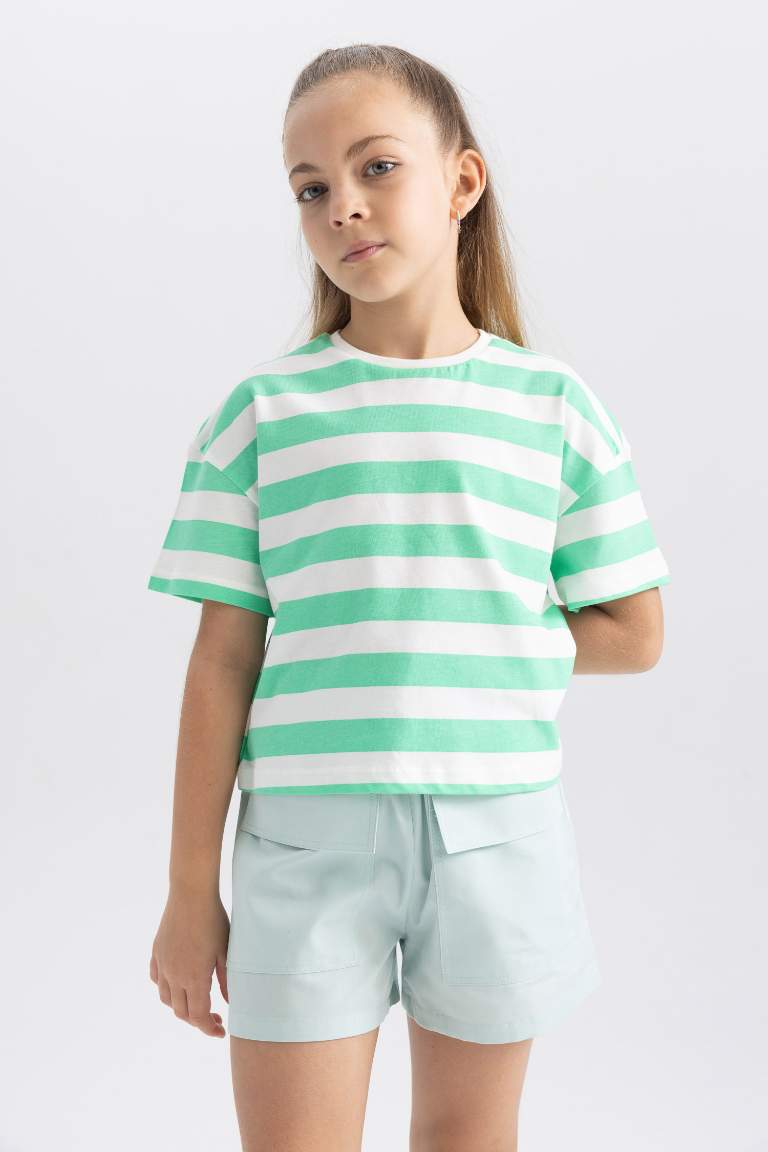 Crop Short Sleeve T-Shirt