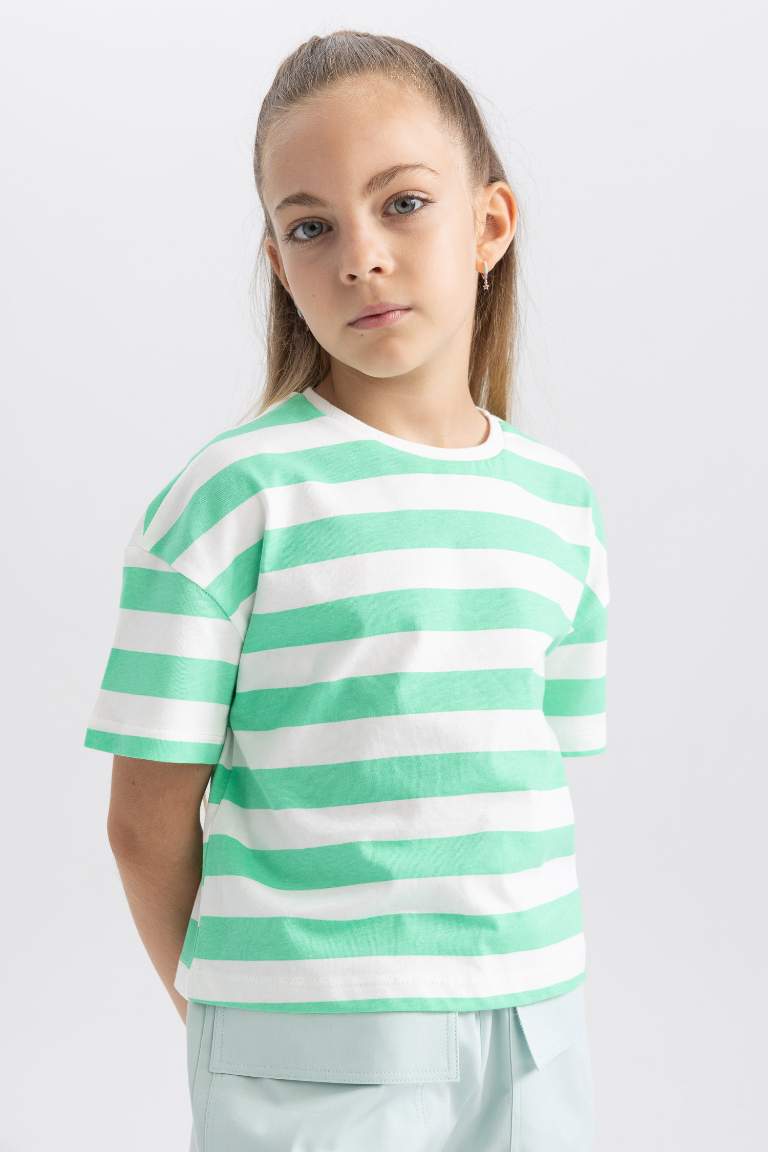 Crop Short Sleeve T-Shirt