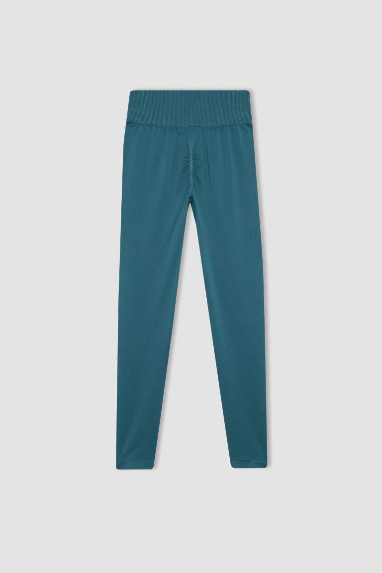 DeFactoFit Beli Saran Seamless Sporcu Tayt