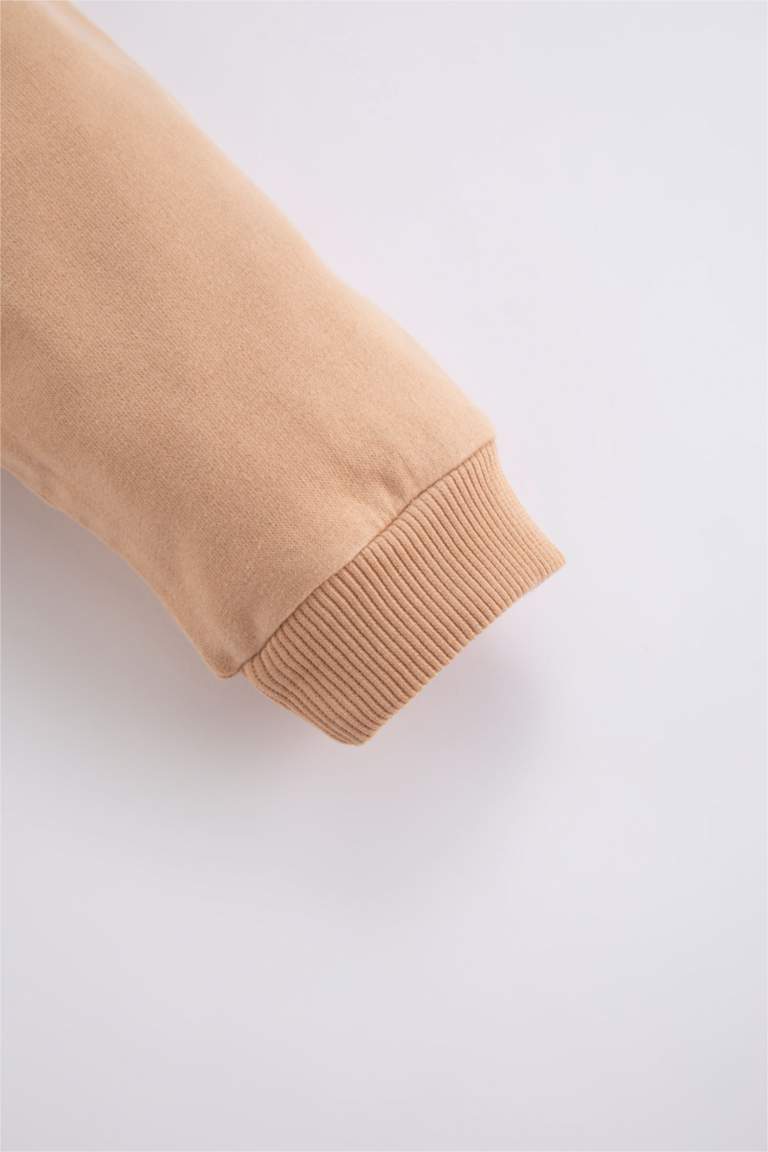 طقم ولادي سويت شيرت وسويت بانتس قصة عادية - قطعتين