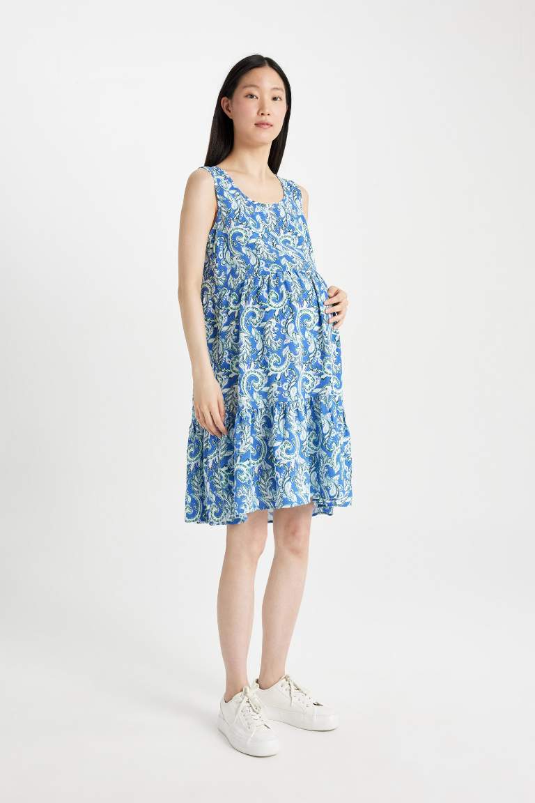 Midi Maternity Dress