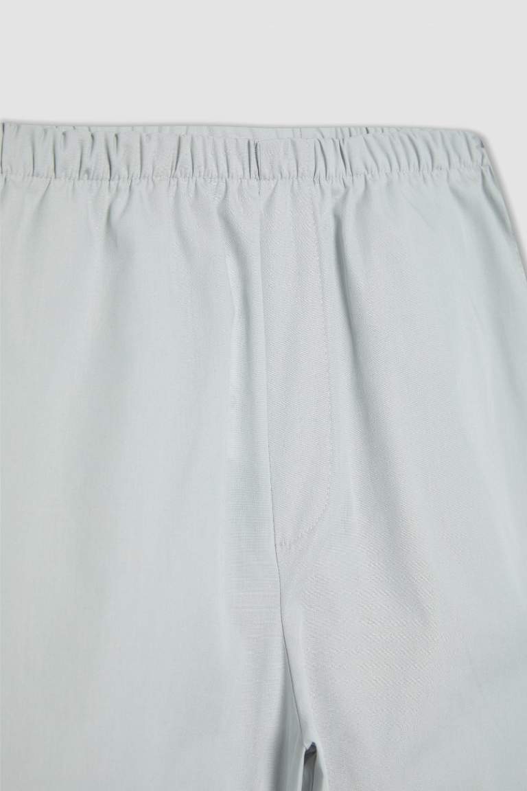 Girl Parachute Cotton Trousers