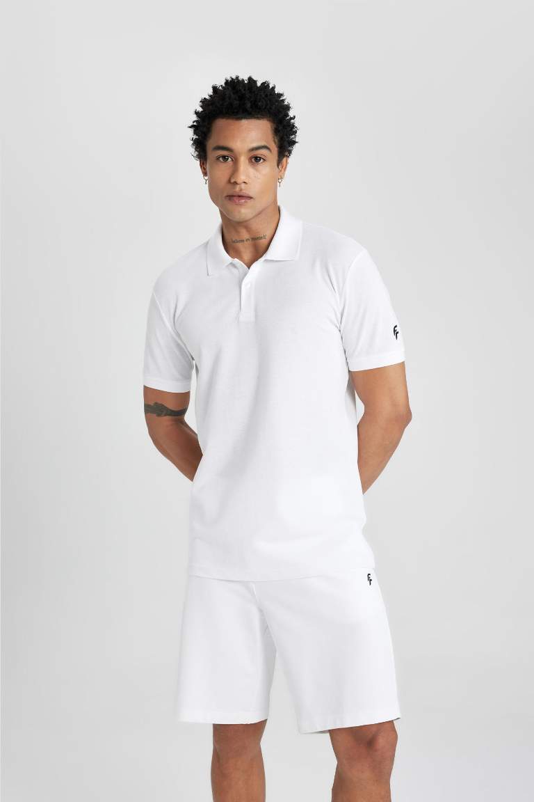 DeFactoFit Standart Fit Sporcu Kısa Paça Şort