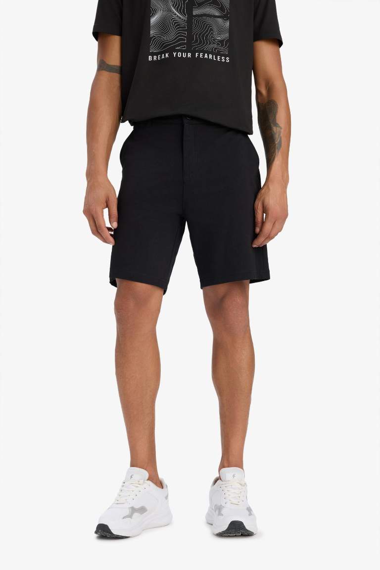 DeFactoFit Standart Fit Sporcu Kısa Paça Şort