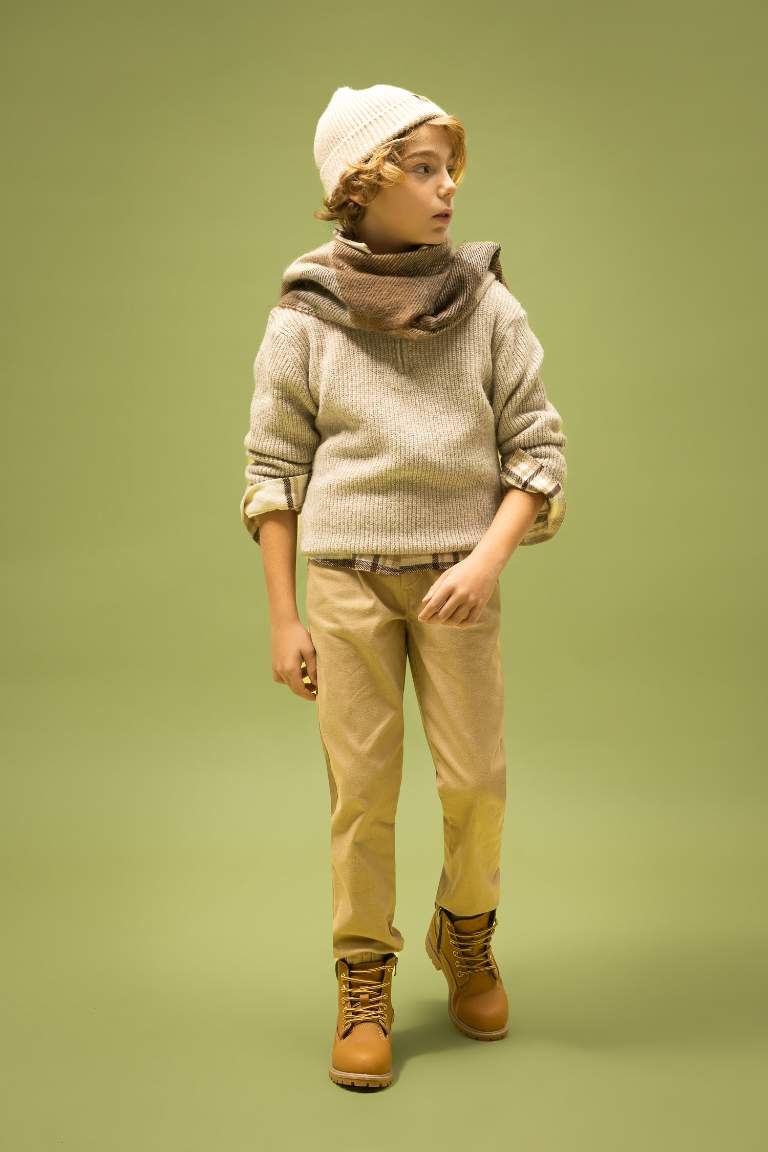 Boy Jogger Gabardine Trousers