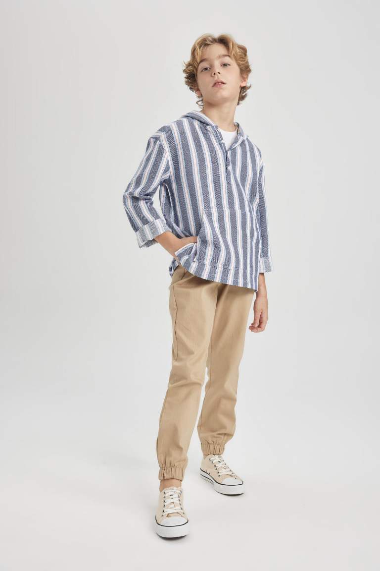 Boy Jogger Gabardine Trousers