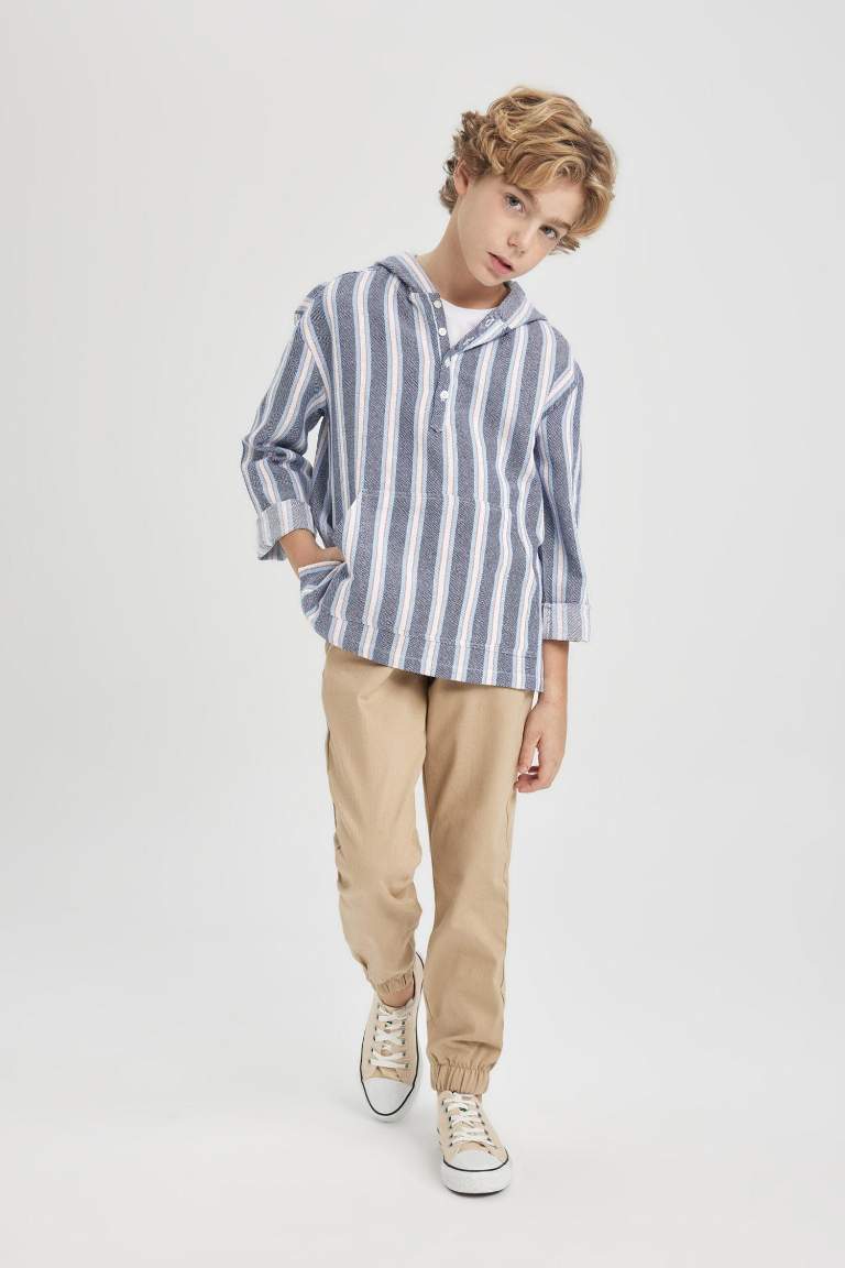 Boy Jogger Gabardine Trousers