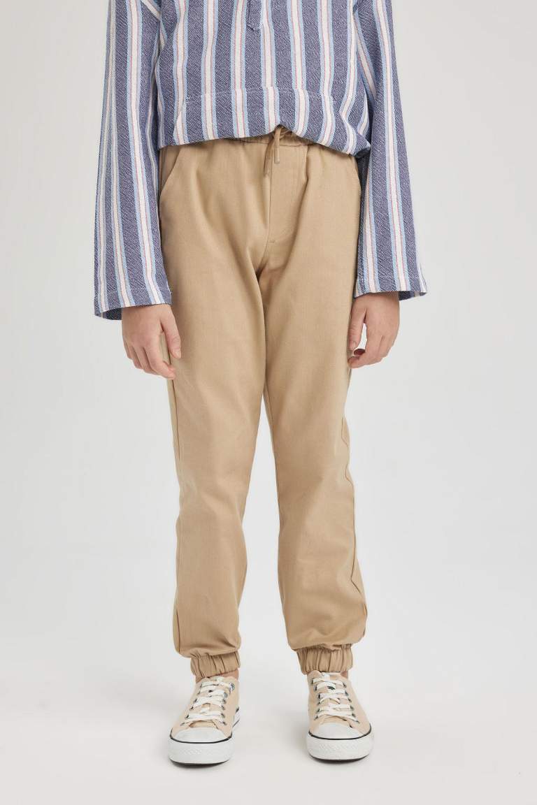 Boy Jogger Gabardine Trousers