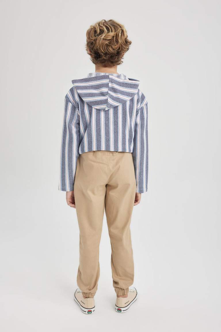 Boy Jogger Gabardine Trousers