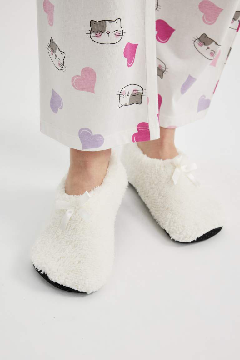 Women Flat Sole House Slipper