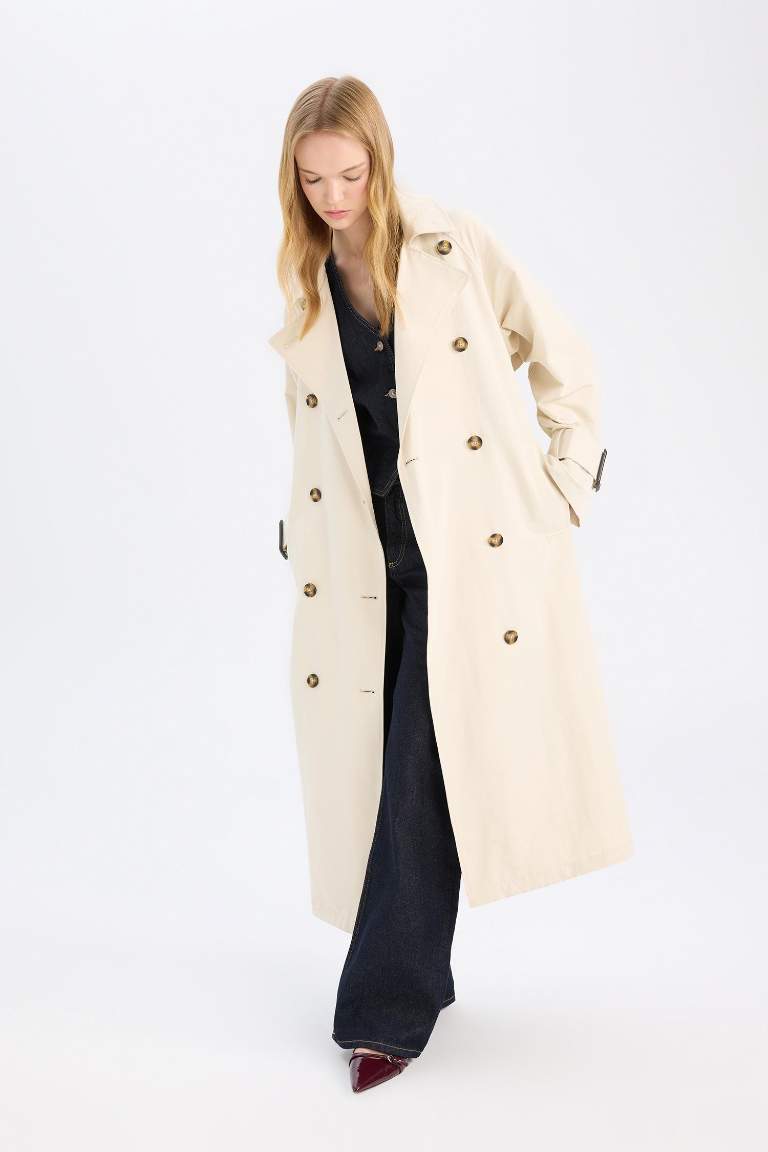 Waterproof Regular Fit Trench Coat