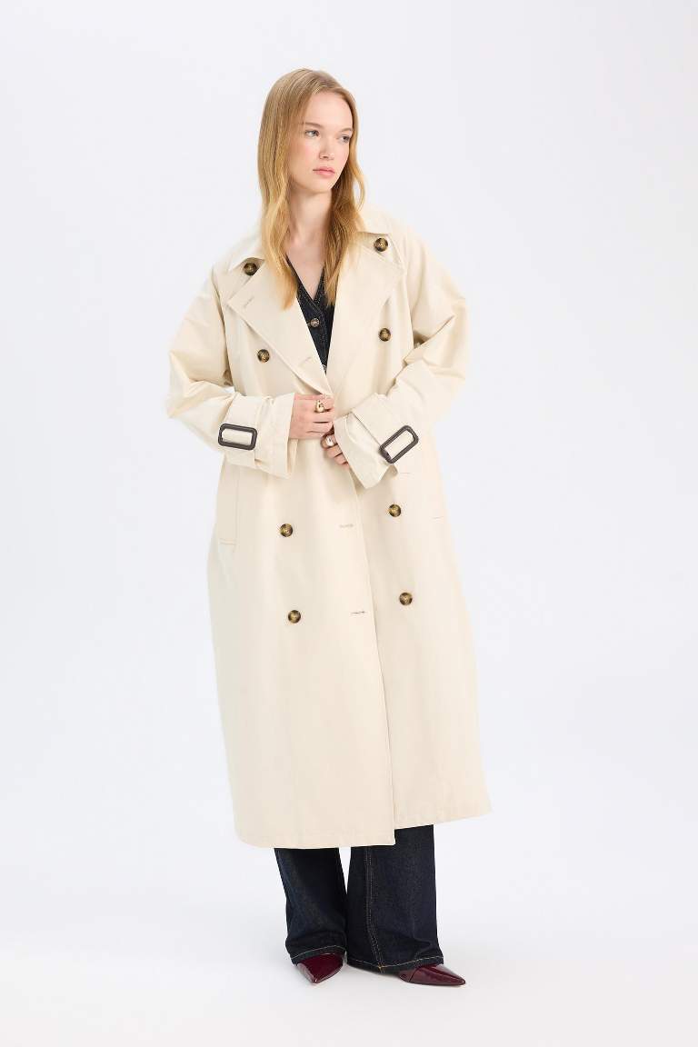 Waterproof Regular Fit Trench Coat