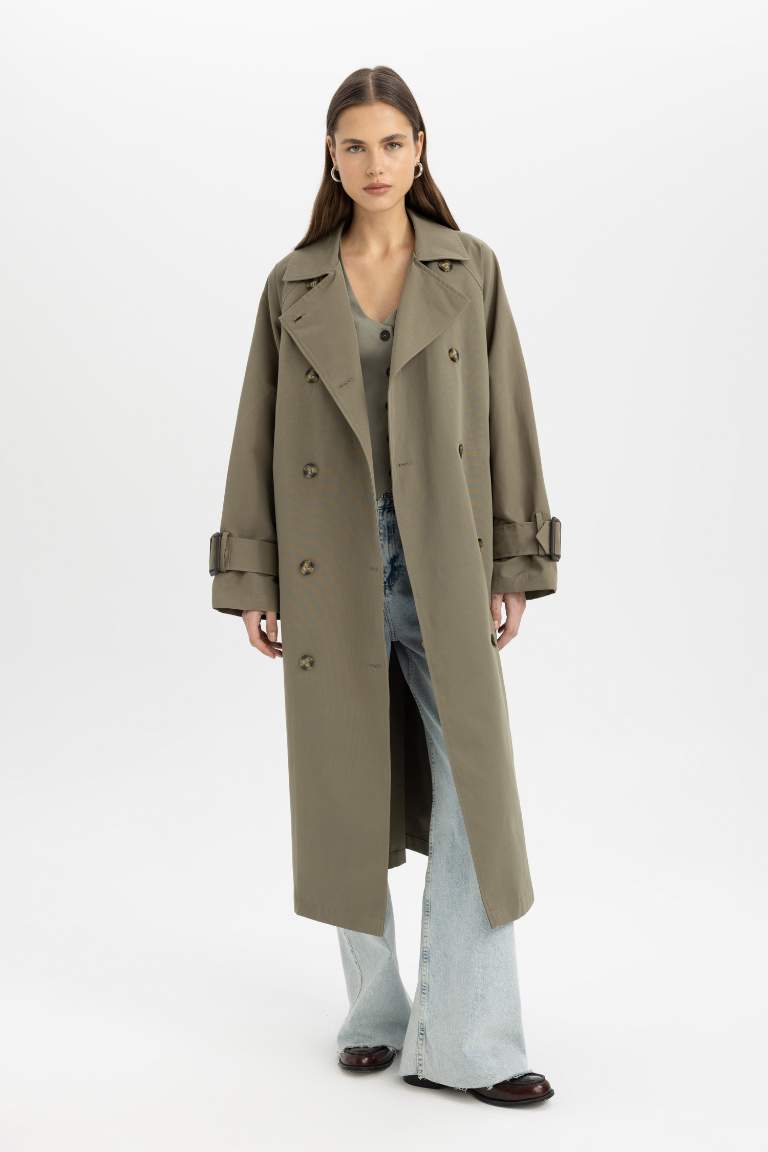 Waterproof Regular Fit Trench Coat