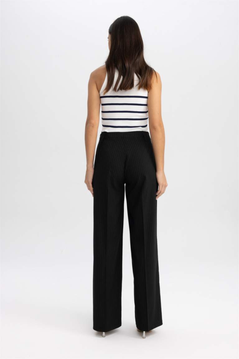 Caribbean Long Wide Leg Pant In Black main image 1