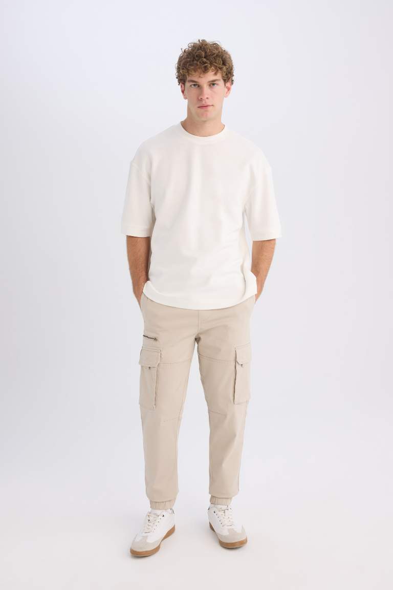 Regular Fit Cargo Jogger Pants