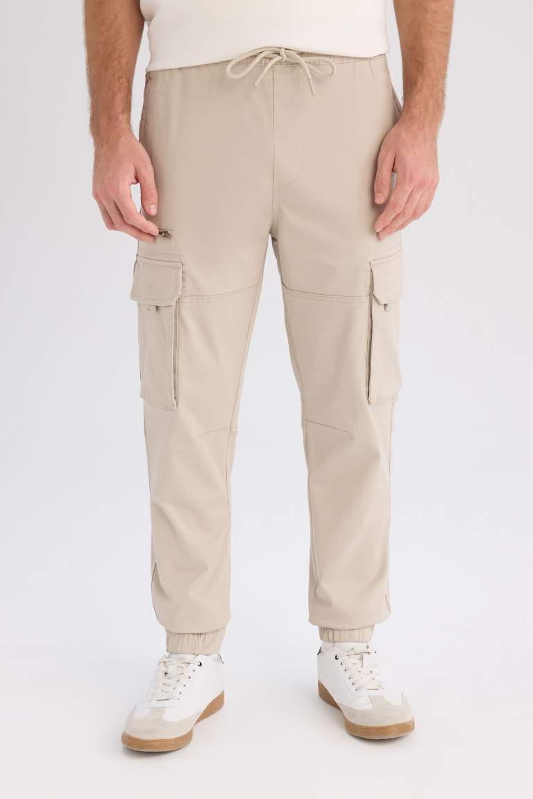 Regular Fit Cargo Jogger Pants