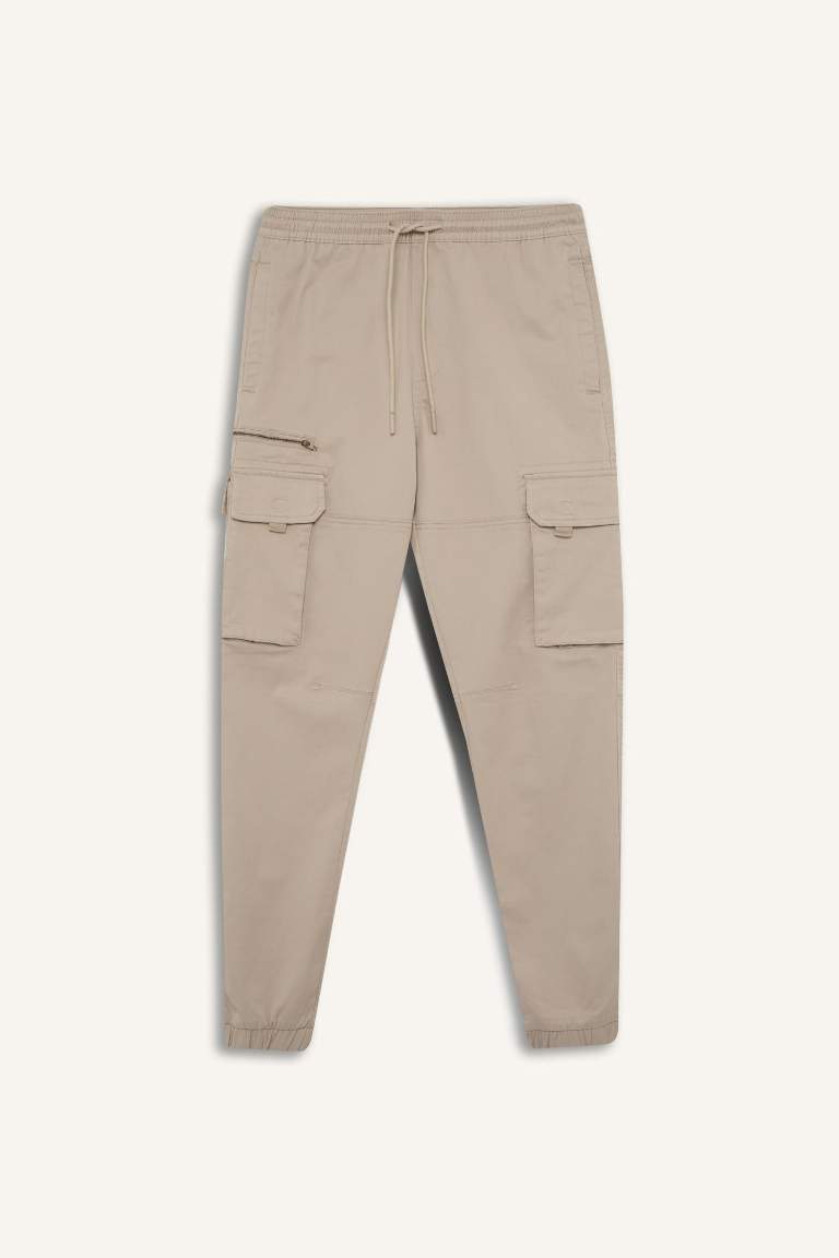 Regular Fit Cargo Jogger Pants