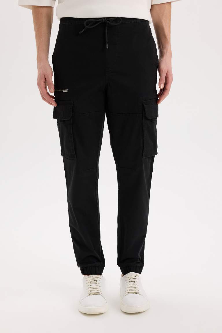 Regular Fit Cargo Jogger Pants