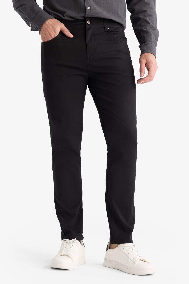 Slim Fit Dar Kesim Dar Paça Pantolon