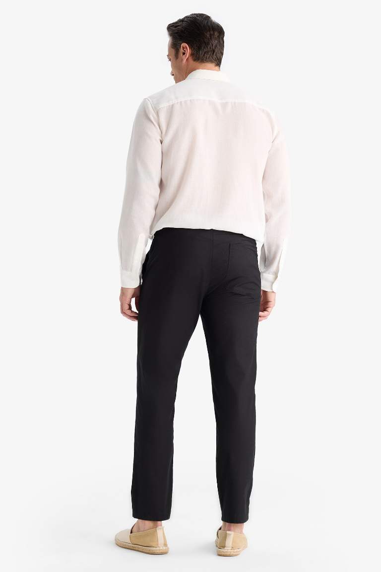 Slim Fit Dar Kesim Dar Paça Pantolon