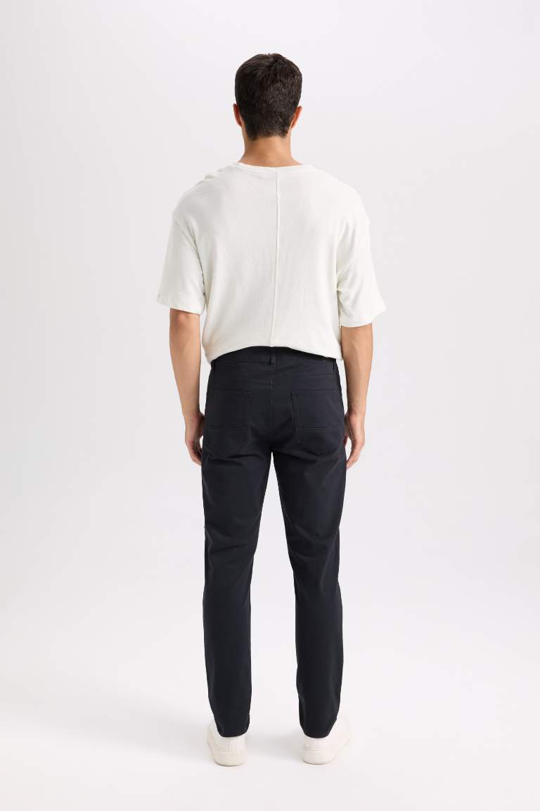 Super Skinny Hem Gabardine Chino Pants