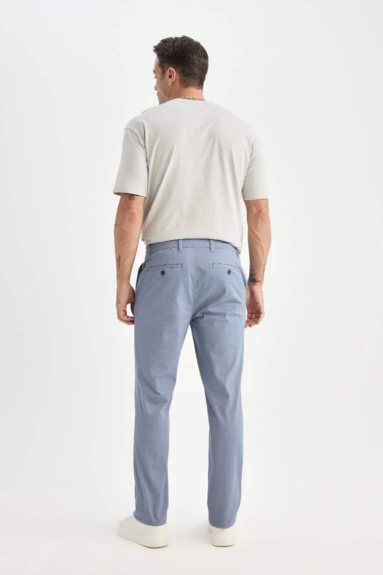 Super Skinny Hem Gabardine Chino Pants