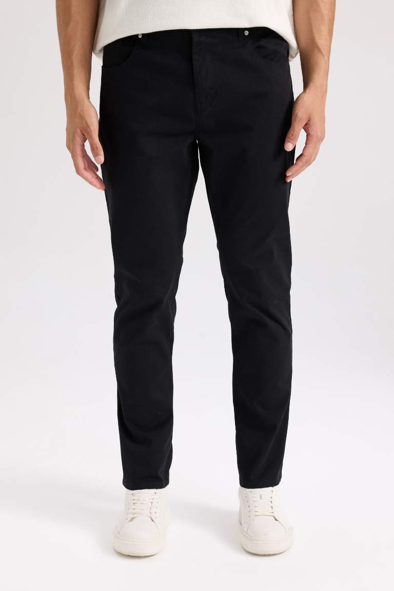 Super Skinny Hem Gabardine Chino Pants