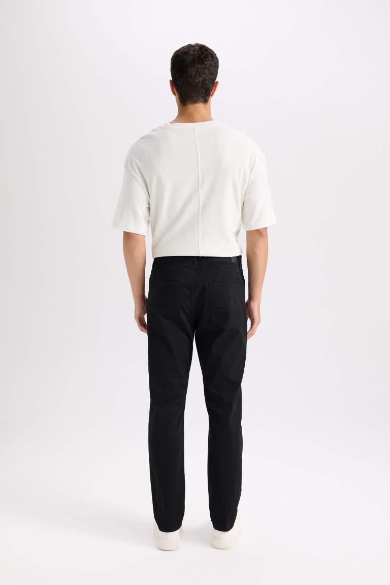 Super Skinny Hem Gabardine Chino Pants